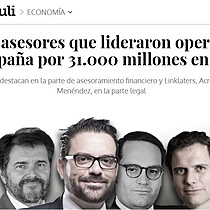 Los seis asesores que lideraron operaciones en Espaa por 31.000 millones en 2018